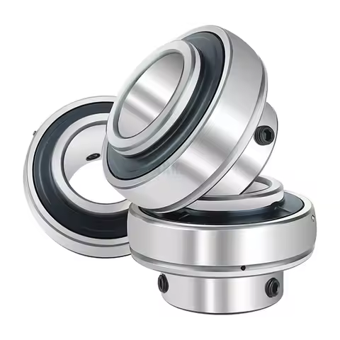 1PC CNC Outer UC201 UC202 UC203 UC204 UC205 UC206 UC207 UC208 UC209 UC210 Bearing Steel Or Stainless