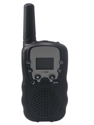 2入組T388手持對講機，便攜式多頻道無線電與無線通信功能
