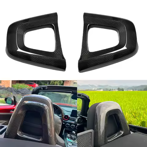 2PCS Car Interior Seat Back Cover Trim For Mazda MX5 MX-5 Miata ND 2016-2025