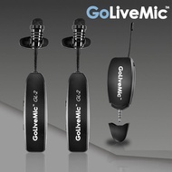 (2021) GoliveMic GL-2 Wireless Lavalier Microphone Twin Kit / Single Kit for Live Streaming FB Live 