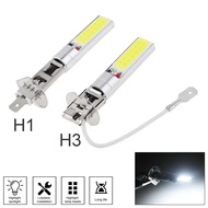 1 Bóng Đèn LED Canbus Siêu Sáng H1 / H3 Đèn Sương Mù Ô Tô Đèn Pha Đèn Chạy COB 12V 6000K Đèn Xe Máy