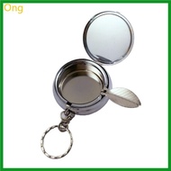 Ong Portable Pocket Cigarette Ashtray Keychain Car for Key Ring Outdoor  Holder G