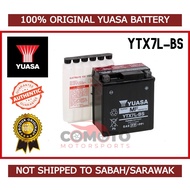 [DIJAMIN ORI] YUASA Japan YTX7L-BS BATTERY for Vespa Sprint / LX / Primavera / GTS150