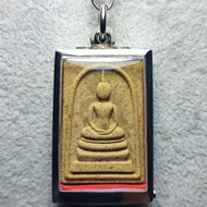 【818泰国佛牌】Phra Somdej Roon Saoha LP MAHASILA Sri Chanto 龙普玛哈席拉(济公) 烧哈崇迪 高级镀白金白钢开合壳(特厚) SP-2506050