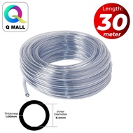 Q MALL [5M/10M/30M] PVC TRANSPARENT HOSE | CLEAR HOSE AIR | LINE TUBE PIPE | PAIP AIR AQUARIUM (6.4m