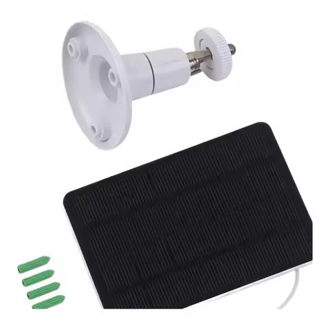 High Efficiency 4W Monocrystalline Solar Panel for Arlo Pro 4 Ultra 2 Pro 3 Ultra Pro 5S Floodlight 