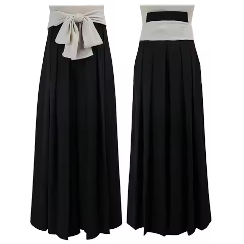 HOLOUN Anime Kendo Hakama Cosplay Costume Convention Halloween Christmas Pants Belt