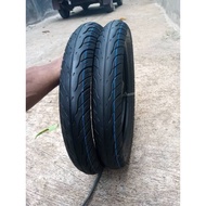 Pair of federal brand tubeless tires size 90/90_80/90-14