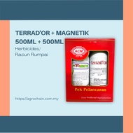 ACM - TERRADOR PEK PELANCARAN / TERRADOR 500ML + MAGNETIK 500ML (RACUN RUMPAI/除草剂/HERBICIDES)