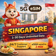 Singapore eSIM 1–30 days unlimited high-speed data per day | Simba/Starhub  Network | Travel SIM Car