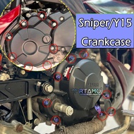 RTAMO Titanium Gr5 Shaft Fit Y15zr Crankcase Y15 Swingarm Shaft Sniper Rear Axle