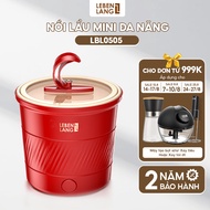 Nồi lẩu điện mini đa năng Lebenlang LBEC0808 1500ml bảo hành 2 năm - hàng chính hãng