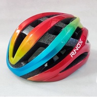 Rnox COLORFUL RAINBOW ROADBIKE Bike Helmet