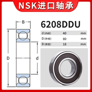 NSK Ball Bearing 608 6206 6207 6208 6209 6210 6211ZZ DDU RS C3 Single Row Deep Groove Ball Bearings 