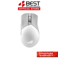 ASUS MOUSE ASUS ROG P711 GLADIUS III WIRELESS AIMPOINT GAMING MOUSE - WHITE