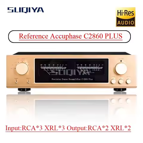 SUQIYA-Reference New Accuphase C-2860 Plus Fully Balanced Preamplifier Home Audio HiFi Amplifier wit