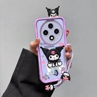 Soft Casing For OPPO F27 PRO+ 5G Case OPPO F27 PRO 5G 3D Cartoon Ears TPU Silicone Shockproof Phone 