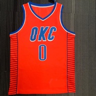 [Hot pressed]Oklahoma City Thunder Basketball Jersey Williams Westbrook Holmgren Alexander