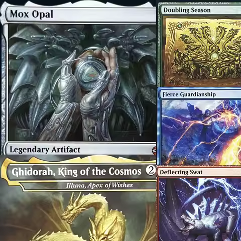 2XM IKO C20 CMR HOLO13-001 Force of Will magical cards Mox Opal Tcg proxy Mana Crypt Avacyn, Angel o