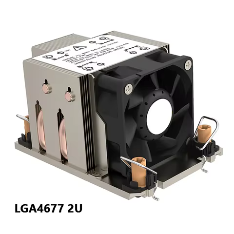 Best 4th & 5th Intel Xeon Gold LGA4677 Narrow 2U Active Server CPU Cooler