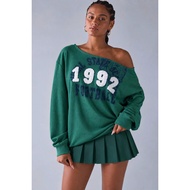 Super western green pullover shirt plus brand S77