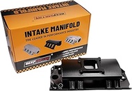 BBC for Big Block Chevy 454 Single plane Carburetor Intake manifold (Black)