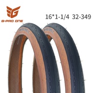 INNOVA G-PRO ONE 16x1 1/4 Bicycle Tire 175g 16 inch for 32-349 Folding Bicycle Black Tire BMX Bike T