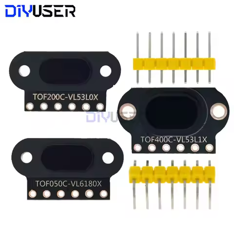 VL6180/VL53L0X/VL53L1X Time of Flight (ToF) Laser Ranging Sensor Module TOF050C TOF200C TOF400C 50CM