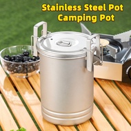 Portable Camping cooking set Camping utensil set 304 Stainless Steel Camping equipment for cooking C