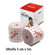 ULTRAFIX PLESTER LUKA ROLL 10cmx5m / PLESTER LUKA PUTIH / PLESTER ROLL