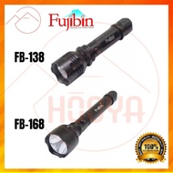 FUJIBIN MULTI-PURPOSE RECHARGEABLE LED ALUMINUM FLASHLIGHT FB-138 | FB-168