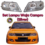 Lampu Headlamp Waja Campro (Silver)