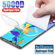 Full Coverage HD Hydrogel Film For Huawei P30 Lite P40 P50 P20 P60 Pro Screen Protector For Huawei Mate 50 40 30 20 Pro Lite Film