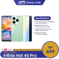 Infinix Hot 40 Pro (8GB+256GB) Smartphone - Original 1 Year Warranty by Infinix Malaysia