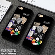 HP OPPO A39 / OPPO A57 Old Case - OPPO A57 / OPPO A39 Softcase Aesthetic Motif - OPPO A39 Phone Case