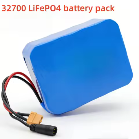 Deep Cycle 12.8V Lithium Iron Phosphate Battery 4S3P BMS, Rechargeable LiFePO4 for Solar System Mari