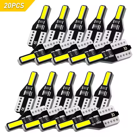 AUXITO 20/10/2Pcs T10 LED Bulbs 194 168 2825 W5W Car Interior Map Dome Lights Parking Light for BMW 