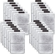 24 Pack PF-L Fish Tank Filter Cartridges, Aquarium Replacement Filter Cartridges for Top Fin Silenst