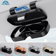 OPENMALL Universal Multi-Function Car Sun Visor Sunglasses Holder for Driver & Passenger Car Eyeglas