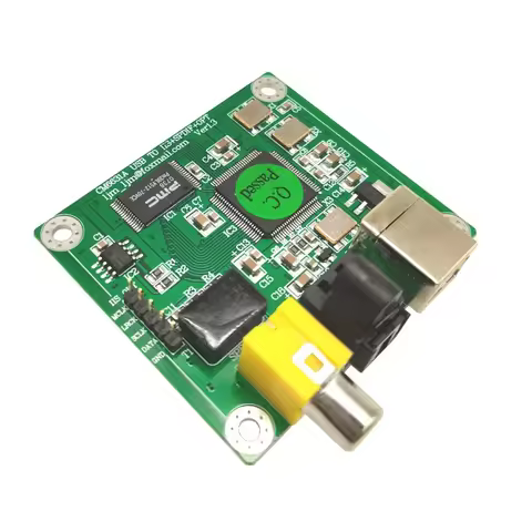 LUSYA New CM6631A USB to Coaxial Optical fiber SPDIF I2S Converter DAC Board 24bit 192khz