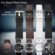 Durable and Wear-resistant Genuine Leather Watchbands for Diesel Dz7257 Dz1657 Dz4323 Dz7314 Dz7313 