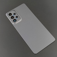 Back Housing Battery Cover For Samsung A73 5G Rear Lid Door Replacement Case Repair Parts & Camera L