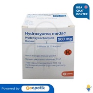 HYDROXYUREA MEDAC 500 MG BOX 50 KAPSUL