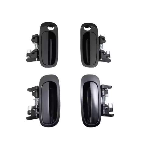 BLACK EXTERIOR door handle for FOR TOYOTA Corolla 1998 1999 2000 2001 2002 OUT: FR:69210-02040/ 30/1