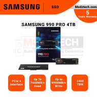 Samsung 990 Pro Gen4 PCIe NVMe SSD (1TB / 2TB / 4TB) Non-Heatsink
