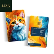 LIZA 0.10g 999.9 Gold Bar (Oyen)