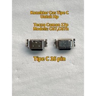 HP 16 Pin Type C Charging Connector For Tecno Camon 17p Models CG7,CG7nhp