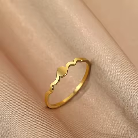 Chandler Moon Phase Ring Stainless Steel Phase of the Moon Jewelry Constellation Astronomy Jewelry f