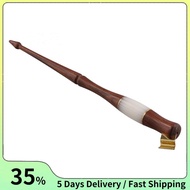 Wood Calligraphy Dip Pen English Calligraphy Pen Copperplate Script Oblique Dip Pen Holder with Glas