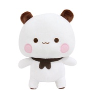 HAPP Lông mịn Búp bê gấu trúc Bubu vải lông Bộ sưu tập Mềm Đồ chơi búp bê thú nhồi bông Búp bê đi kè